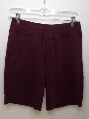 Athletic Works Maroon Drawstring Shorts Size XS (0-2)